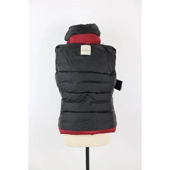 Moncler Badymat Guibbotto Down Puffer Jacket w/ Removable Hood SZ 4/XL Red